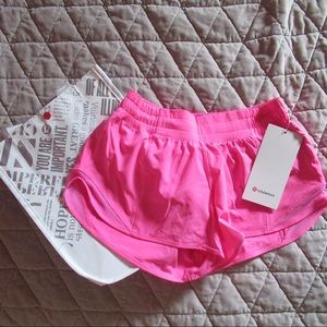COPY - NWT LULULEMON HOTTY HOT SHORTS NEON PINK 🍭